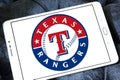 Texas Rangers baseball team logo Royalty Free Stock Photo